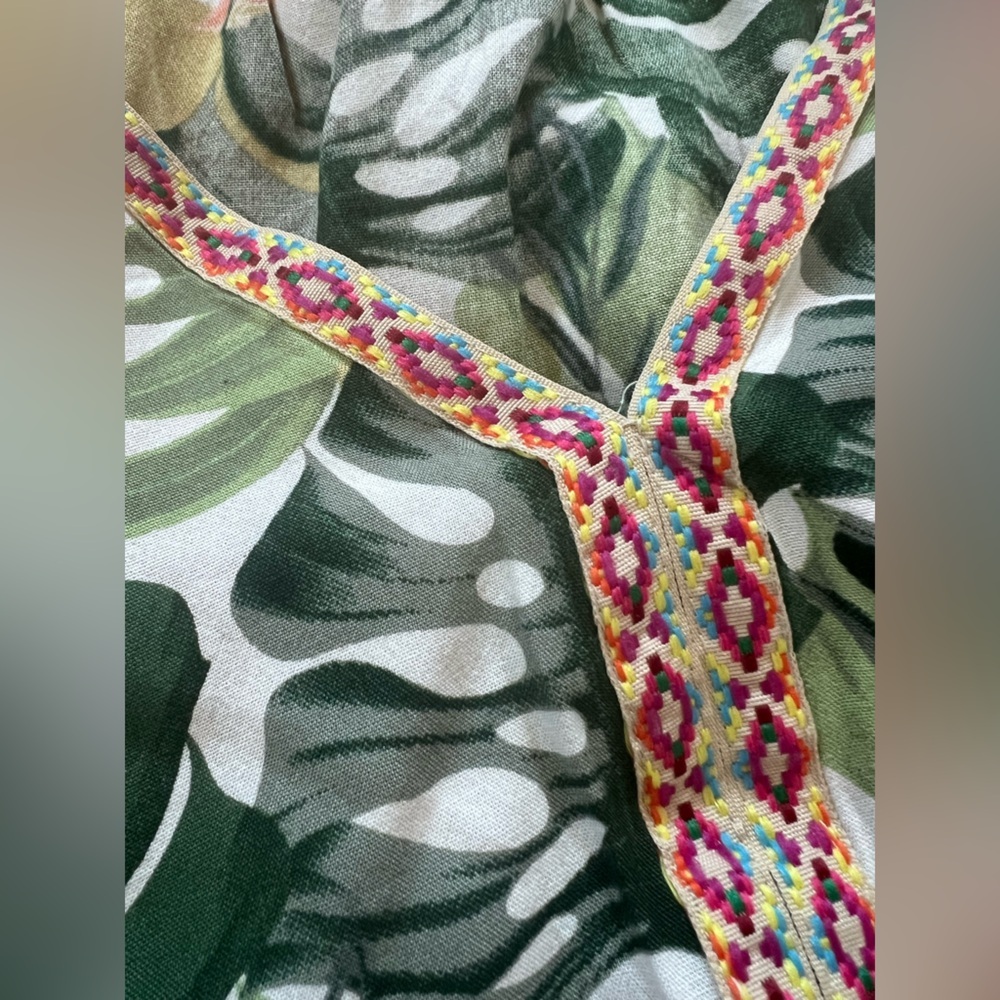 ⭐️America & Beyond Palm Print Maxi Dress – Size Small | NWOT - Picture 4 of 4